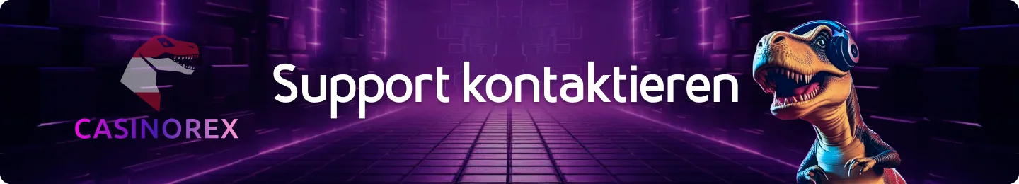 Kontakt zum Support von Casinorex