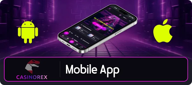 Mobile Casinorex-App für verschiedene Geräte