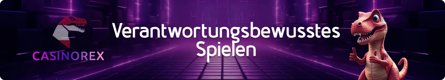 Casinorex unterstützt verantwortungsvolles Spielen