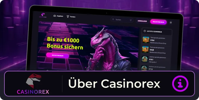 Über die Casinorex Casino website