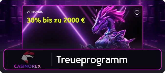 Casinorex VIP-Programm